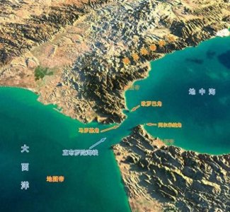 ​直布罗陀海峡上可以架桥，连接欧洲非洲吗？