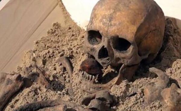 世界18大恐怖怪兽之谜（蒙古死亡之虫传说生活在戈壁滩沙漠上身上血红且会喷(9)_