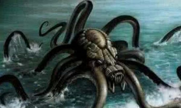 世界18大恐怖怪兽之谜（蒙古死亡之虫传说生活在戈壁滩沙漠上身上血红且会喷(8)_