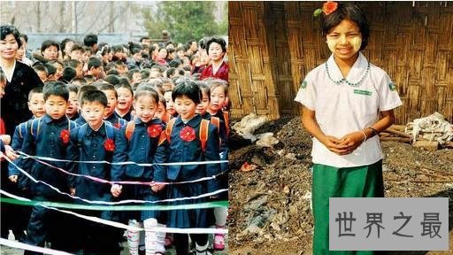 中国丑到爆的奇葩校服，这个校服令学生恐惧。