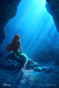 ​迪士尼真人版小美人鱼首曝海报 复刻原版动画动作