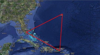 ​神秘恐怖的魔鬼三角洲Bermuda Triangle-世界未解之谜的集中地