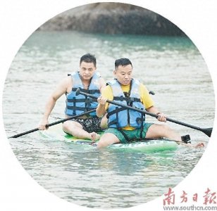 ​宝藏岛建起海上世外桃源