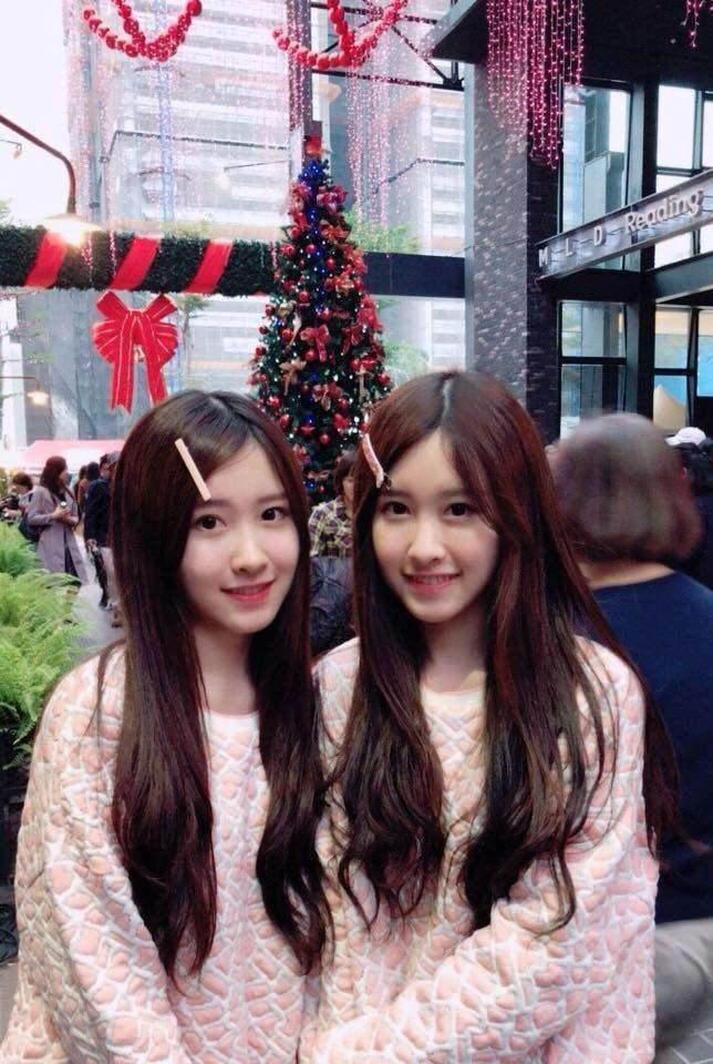 红遍两岸最美双胞胎长大了, 15年后变甜美高中生网友直呼又恋爱