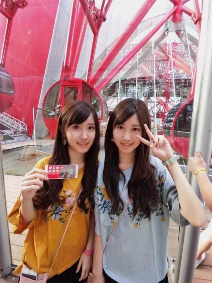 红遍两岸最美双胞胎长大了, 15年后变甜美高中生网友直呼又恋爱