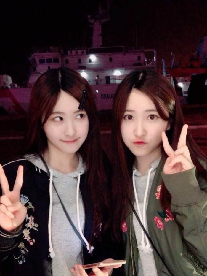 红遍两岸最美双胞胎长大了, 15年后变甜美高中生网友直呼又恋爱