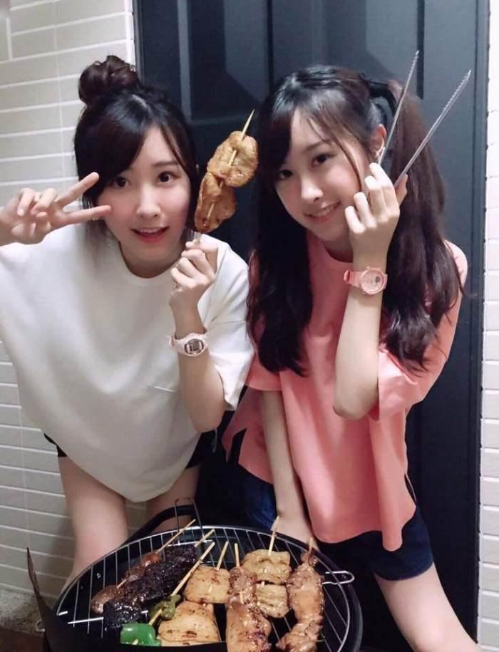 红遍两岸最美双胞胎长大了, 15年后变甜美高中生网友直呼又恋爱