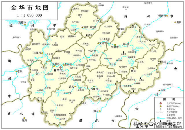 浙江县市地图（浙江省各市县地图）(40)