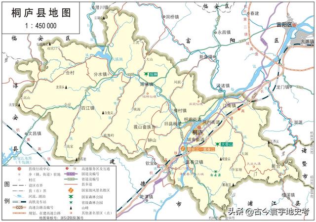 浙江县市地图（浙江省各市县地图）(19)
