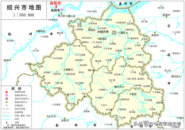 浙江县市地图（浙江省各市县地图）(86)