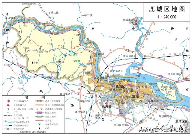浙江县市地图（浙江省各市县地图）(114)