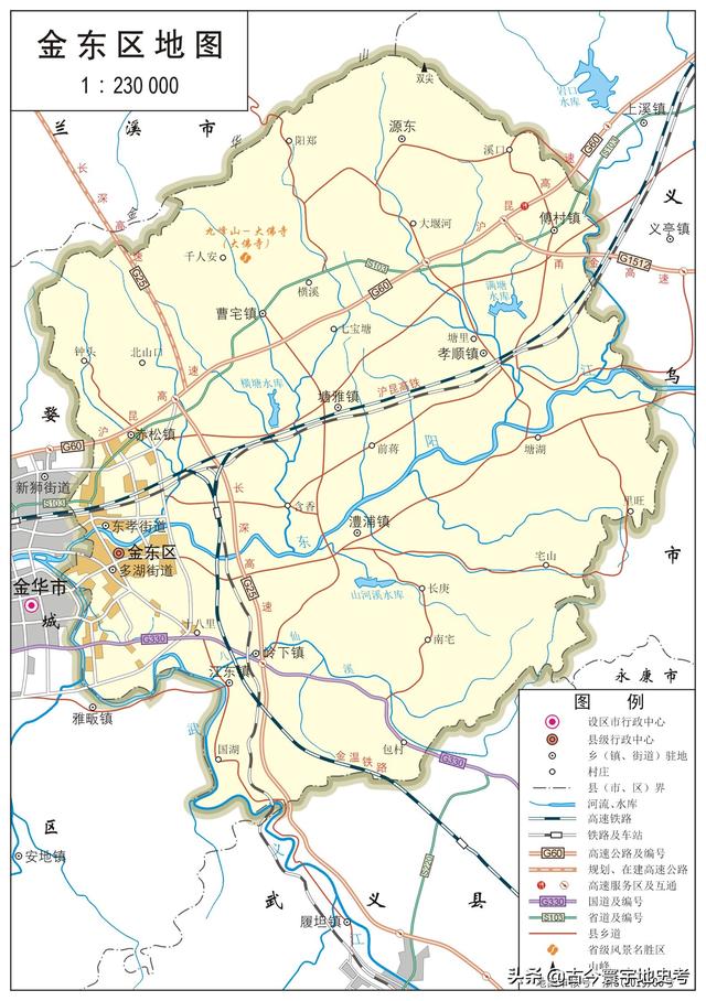 浙江县市地图（浙江省各市县地图）(51)