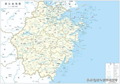 ​浙江县市地图（浙江省各市县地图）
