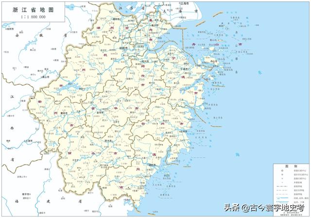 浙江县市地图（浙江省各市县地图）(1)