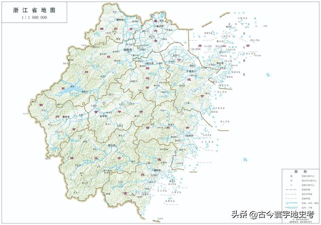 浙江县市地图（浙江省各市县地图）(5)