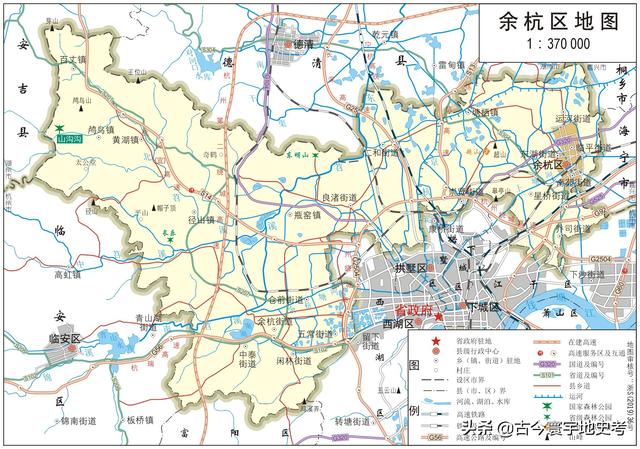 浙江县市地图（浙江省各市县地图）(23)