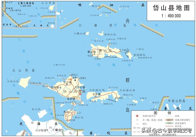 浙江县市地图（浙江省各市县地图）(129)