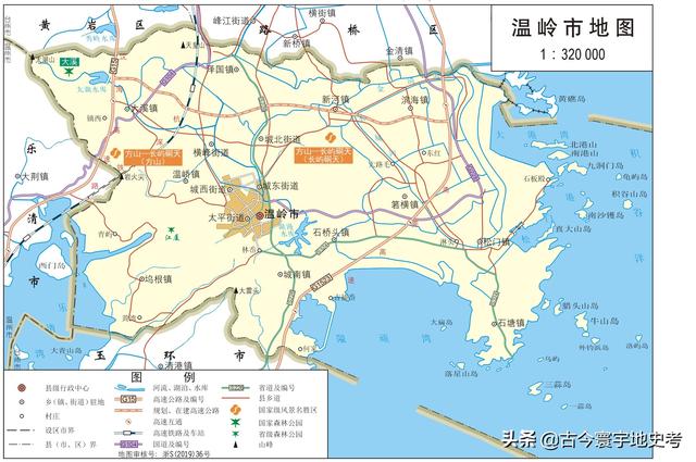 浙江县市地图（浙江省各市县地图）(103)