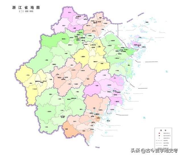 浙江县市地图（浙江省各市县地图）(2)