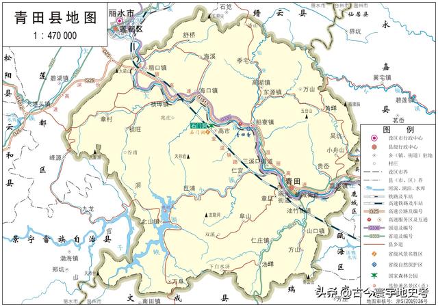 浙江县市地图（浙江省各市县地图）(58)