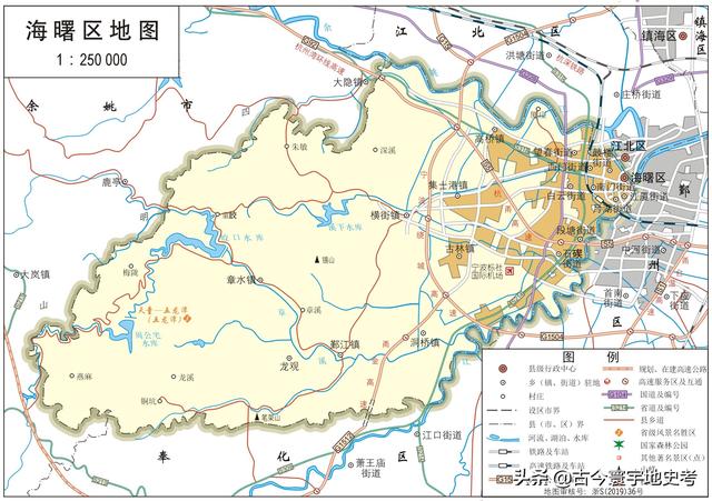 浙江县市地图（浙江省各市县地图）(68)