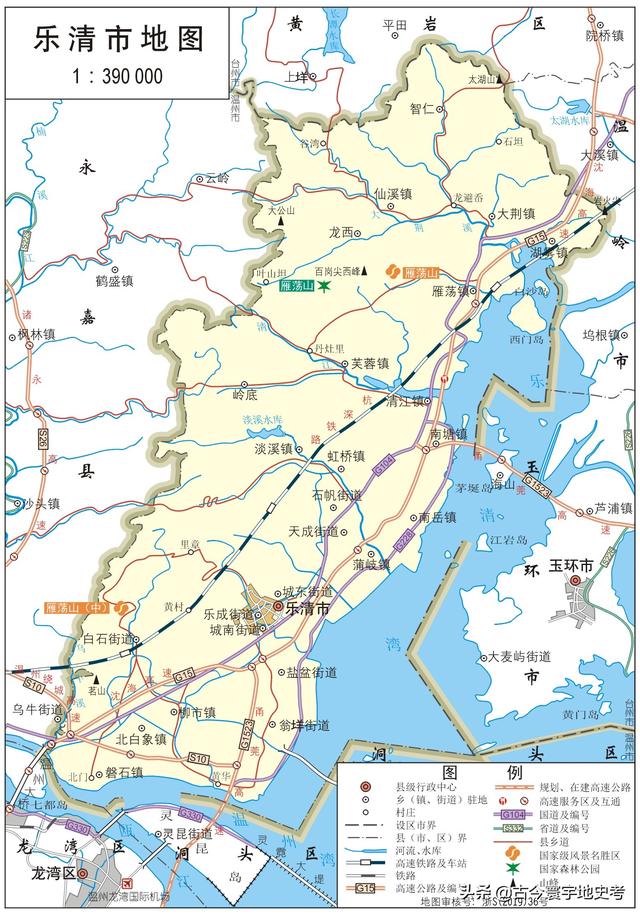 浙江县市地图（浙江省各市县地图）(110)