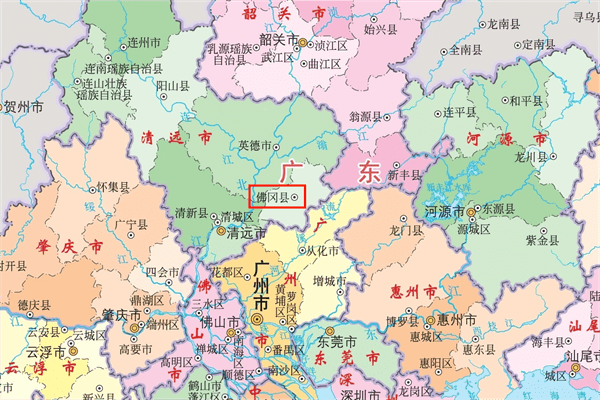 广东省哪个县面积最小(广东面积最小的十个县)