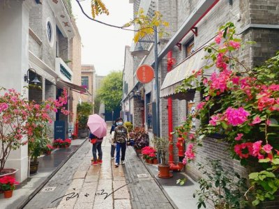 ​广州老城区骑楼老街（广州市荔湾区网红）