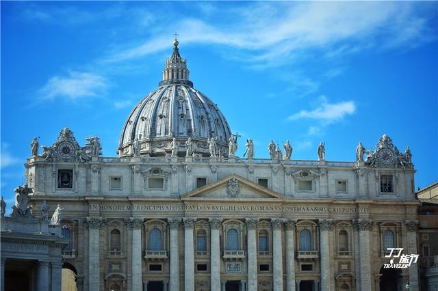 梵蒂冈圣彼得大教堂（米开朗基罗设计的圣彼得大教堂）(15)