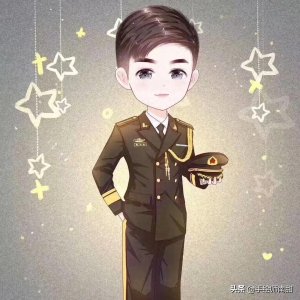 ​多款军人手绘头像合集，致敬最可爱的军人