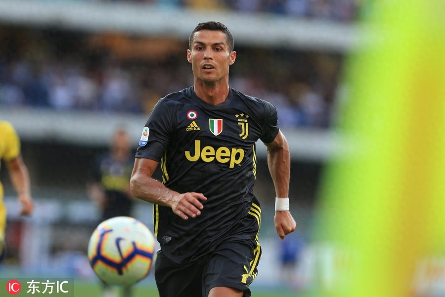 离完美或许就差一个进球 C罗意甲首秀8次射门遭零封