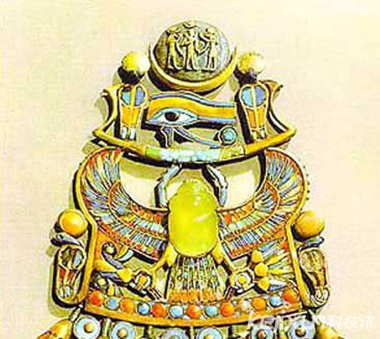 盘点:那些稀世罕见陪葬珍宝 西潘王墓葬纯金面具