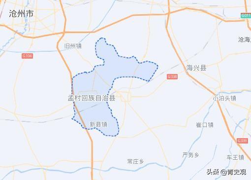 孟村县属于哪个城市(孟村回族自治县属于哪个市)