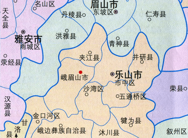 乐山市有多少人口(乐山市各区县人口排名)