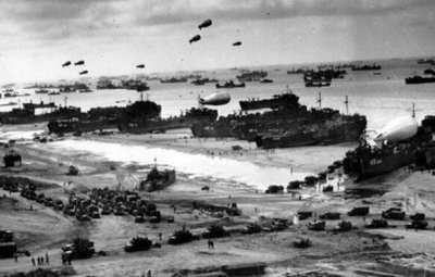 ​世界上最大的海上登陆战，诺曼底登陆战(第二次世界大战)