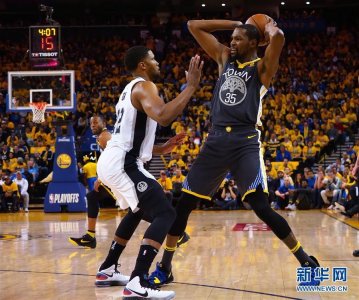 ​NBA季后赛：勇士胜马刺