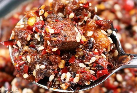 牛肉酱好吃吗 牛肉粒颗颗酸辣可口