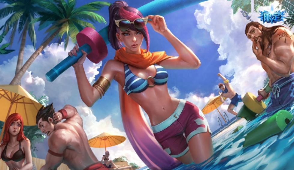 LOL无双剑姬菲奥娜皮肤合集 最美的女校长