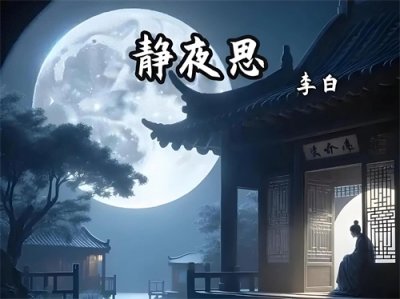 《静夜思》——李白