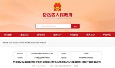 6个城建项目加快推进,支持太阳部落等景点改造升级……泰安岱岳区最新发布!