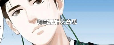 师哥是什么意思