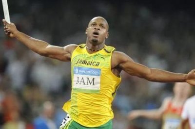 ​博尔特400米跑一分多少秒