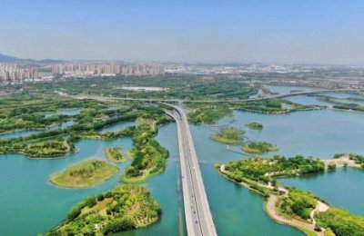 ​增城新塘官湖湿地公园占地面积