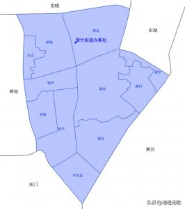 ​深圳罗湖街道分布图（深圳市罗湖区翠竹街道社区分布地图）
