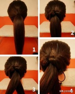 ​长发女孩必看的盘发器使用方法，赶紧来学学