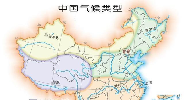 “美国”共拥有九种不同气候类型,是世界上气候类型最为丰富国家