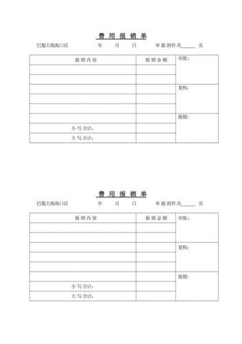 费用报销单填写样本(费用报销单填写样本 范本)-第1张图片-