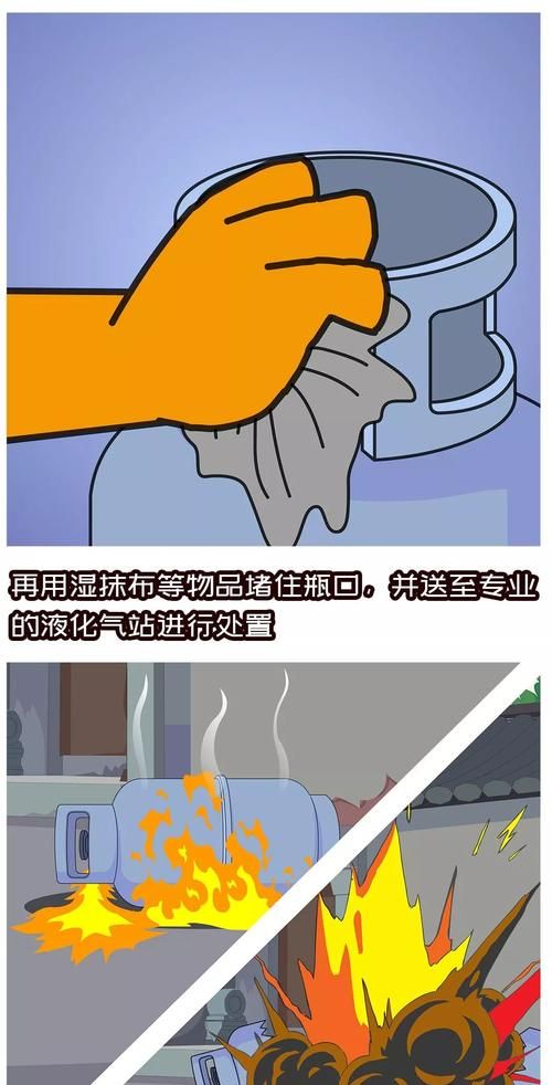 安全科普，煤气罐着火怎么扑灭