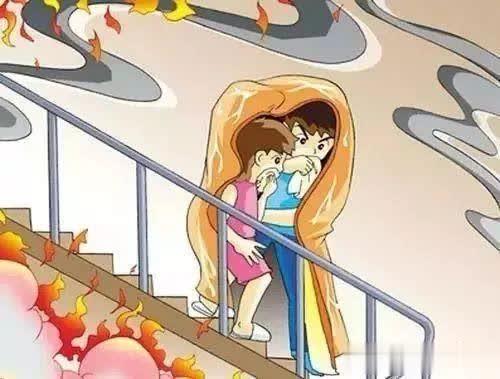 高层建筑发生火灾正确的逃生方式（高层建筑发生火灾怎么逃生）(2)