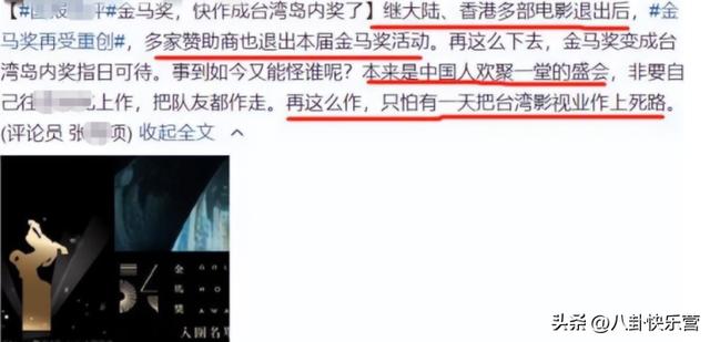 金马奖颁奖礼发生了什么（金马奖变自嗨奖）(16)